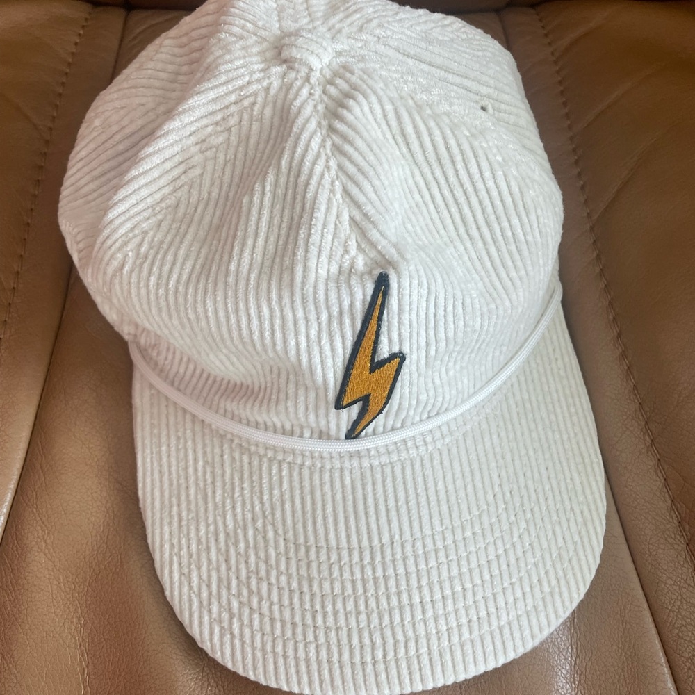 Aviator Nation Vintage Corduroy Trucker Hat - White